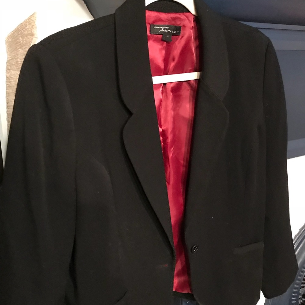 sharagano atelier blazer